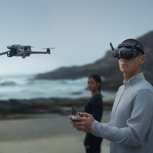 DJI Goggles 3 FPV Headset with Dual Micro-OLED Displays and O4 HD Video Transmission