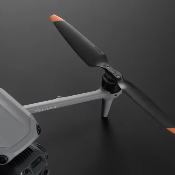 Close up of DJI Matrice 4 Series Propellers attached