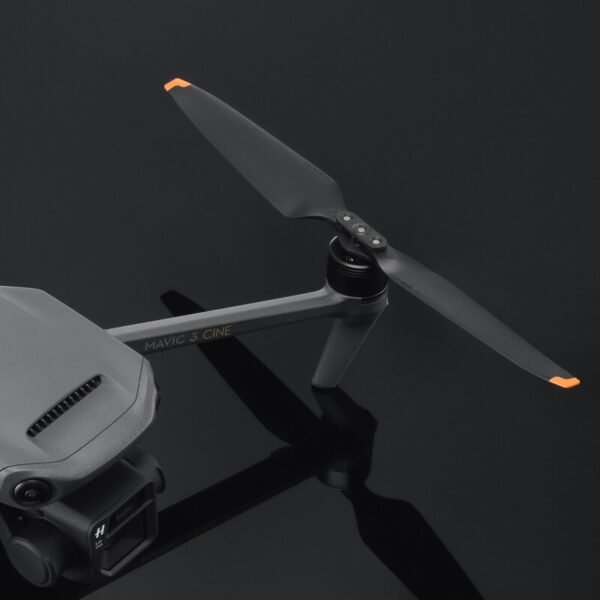 "A pair of official DJI Mavic 3 Series Low-Noise Propellers resting on a clean background.
