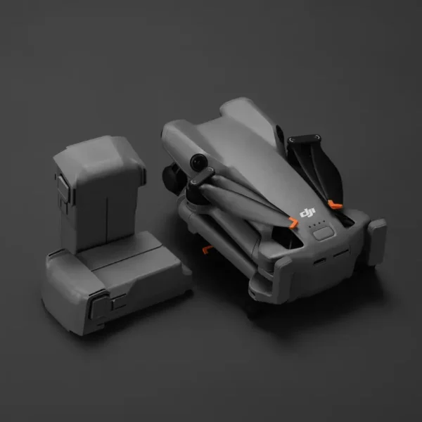 DJI Mini 5 Pro Intelligent Flight Battery Plus on a solid black background