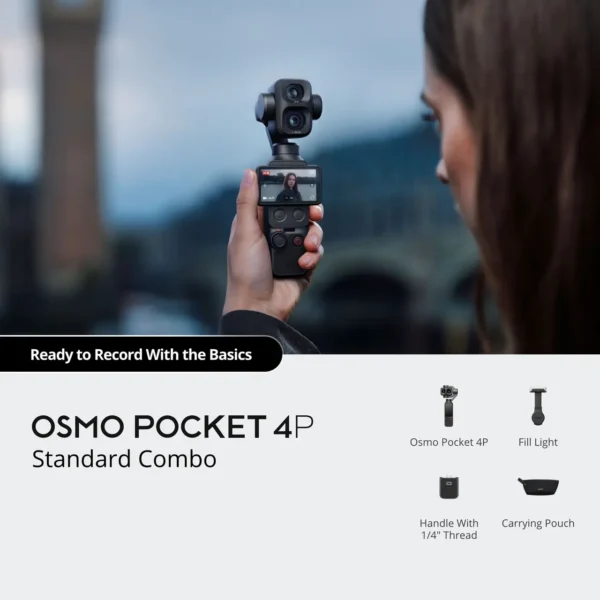 Osmo Pocket 4P Standard Combo